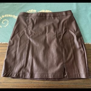 Abercrombie & Fitch Leather Skirt